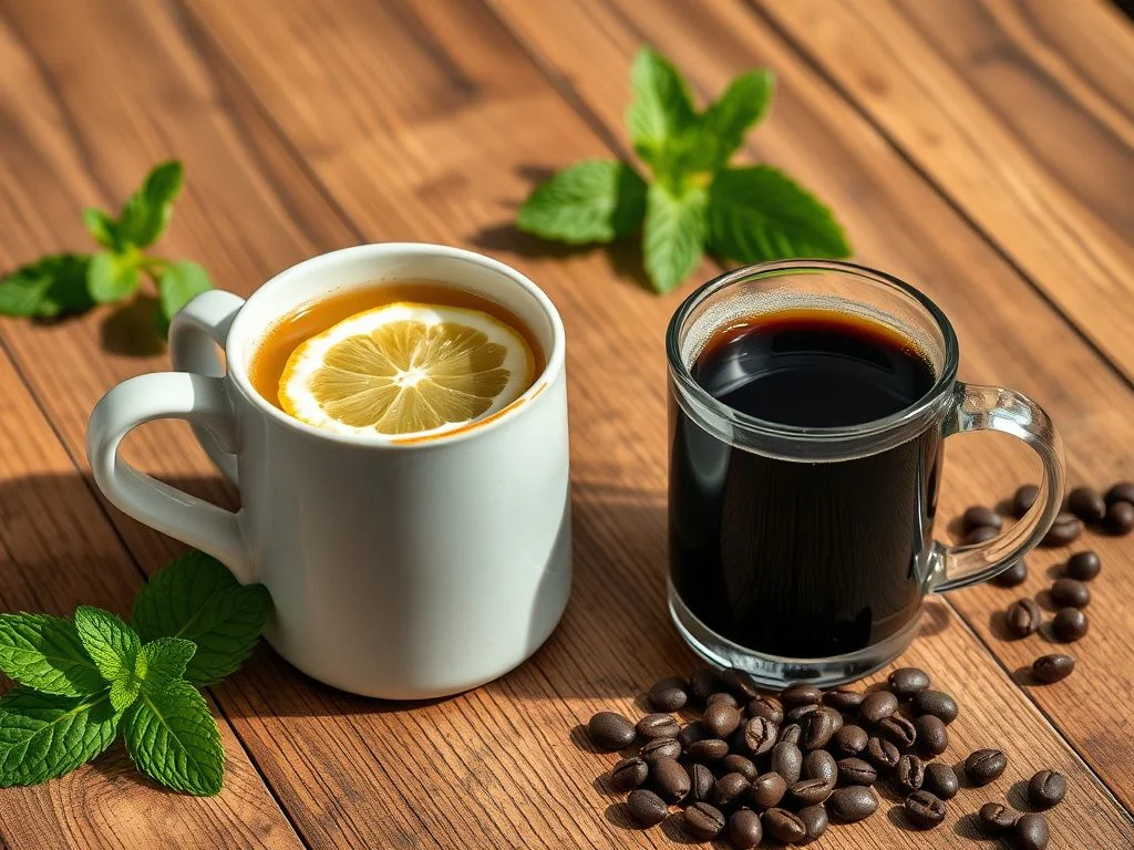 Čaj vs. káva: ktorý nápoj je výživovo výhodnejší?